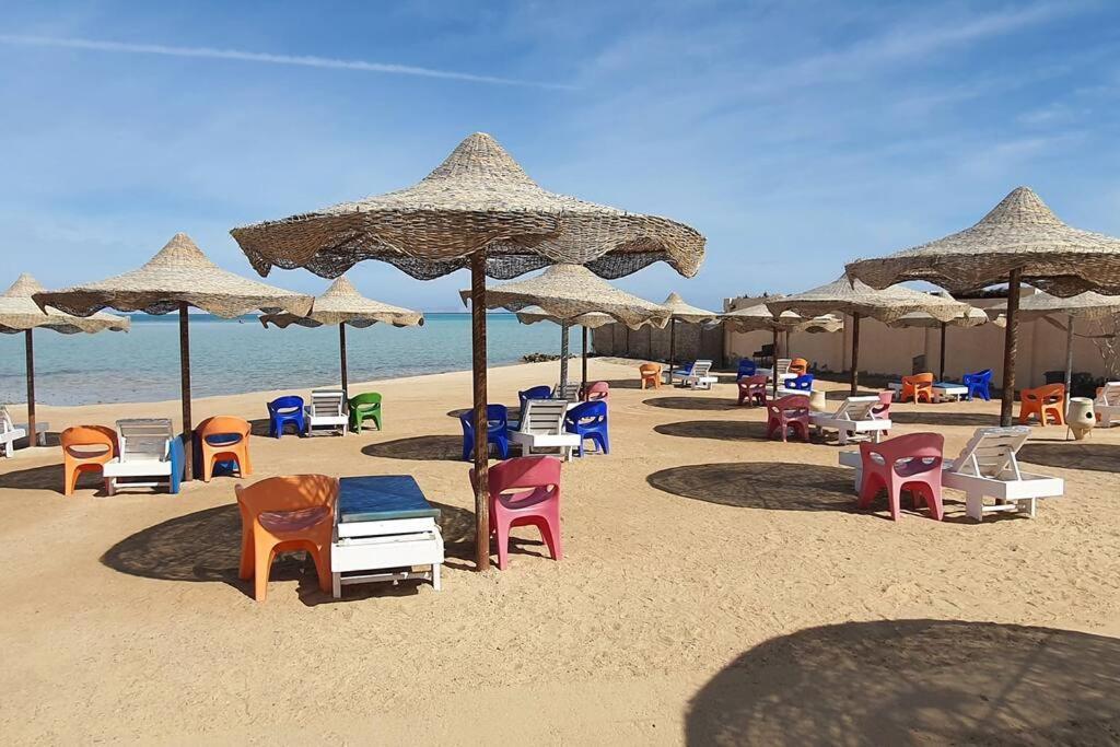 Casablanca Beach Direct Sea View Tow Bedroom Apartment Хургада Екстериор снимка