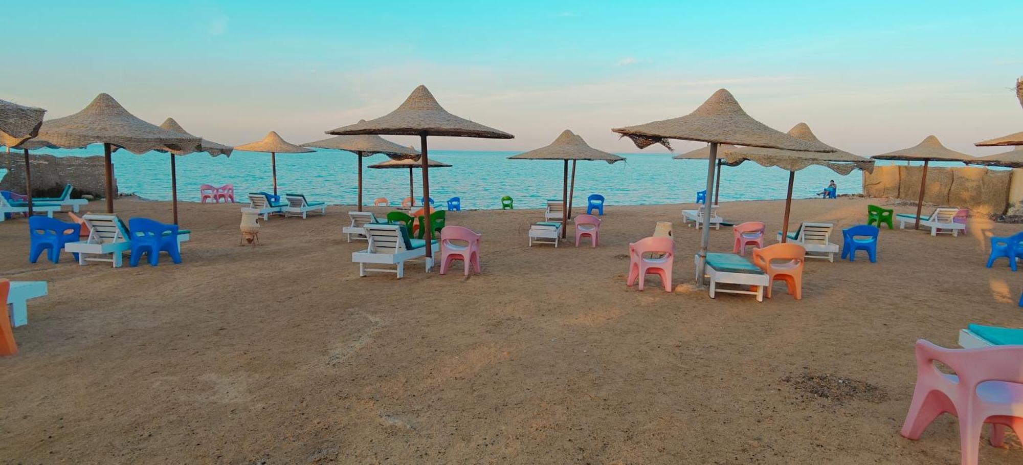 Casablanca Beach Direct Sea View Tow Bedroom Apartment Хургада Стая снимка