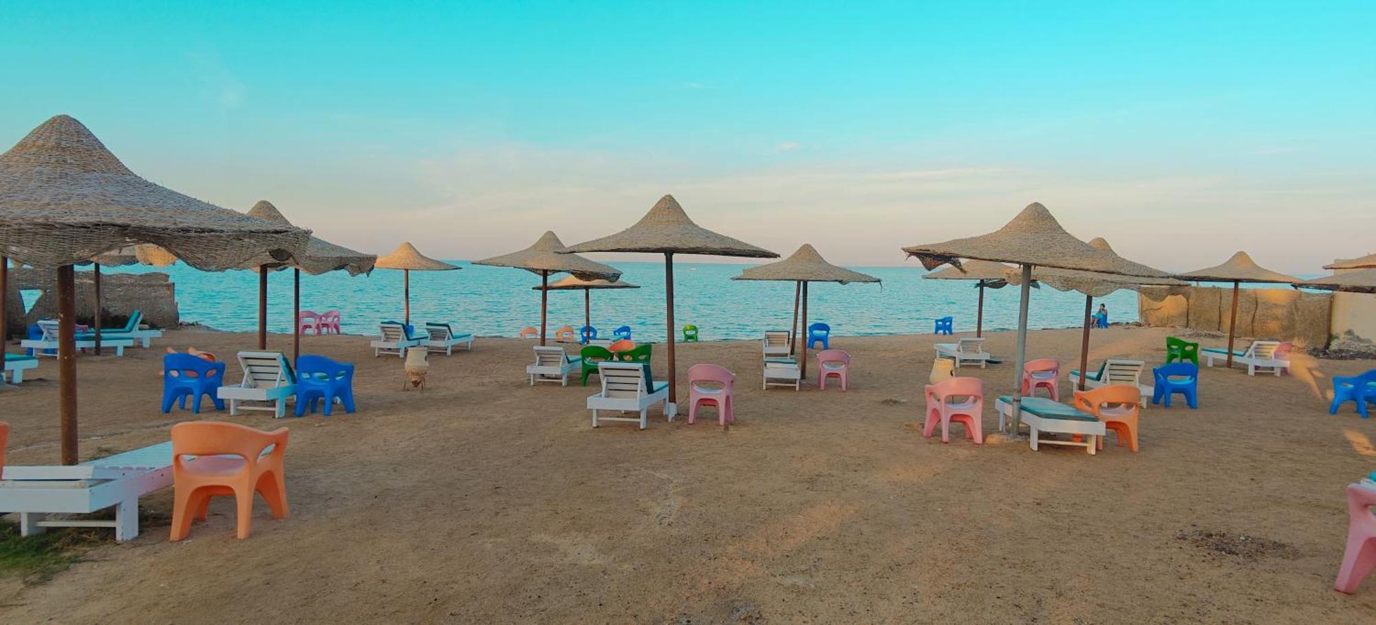 Casablanca Beach Direct Sea View Tow Bedroom Apartment Хургада Стая снимка